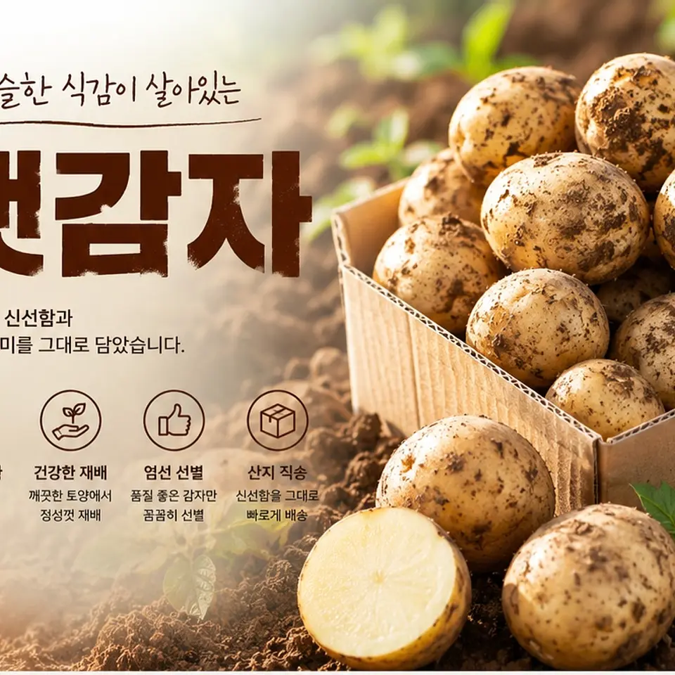 2026년 햇 감자 1번째 이미지